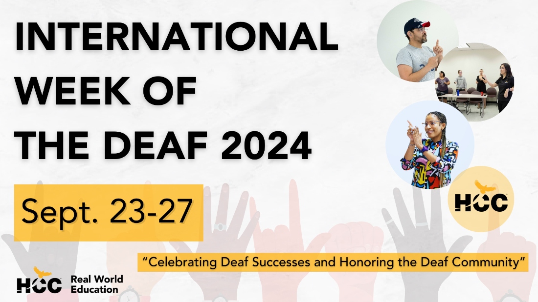 HCC Central to celebrate International Week of the Deaf